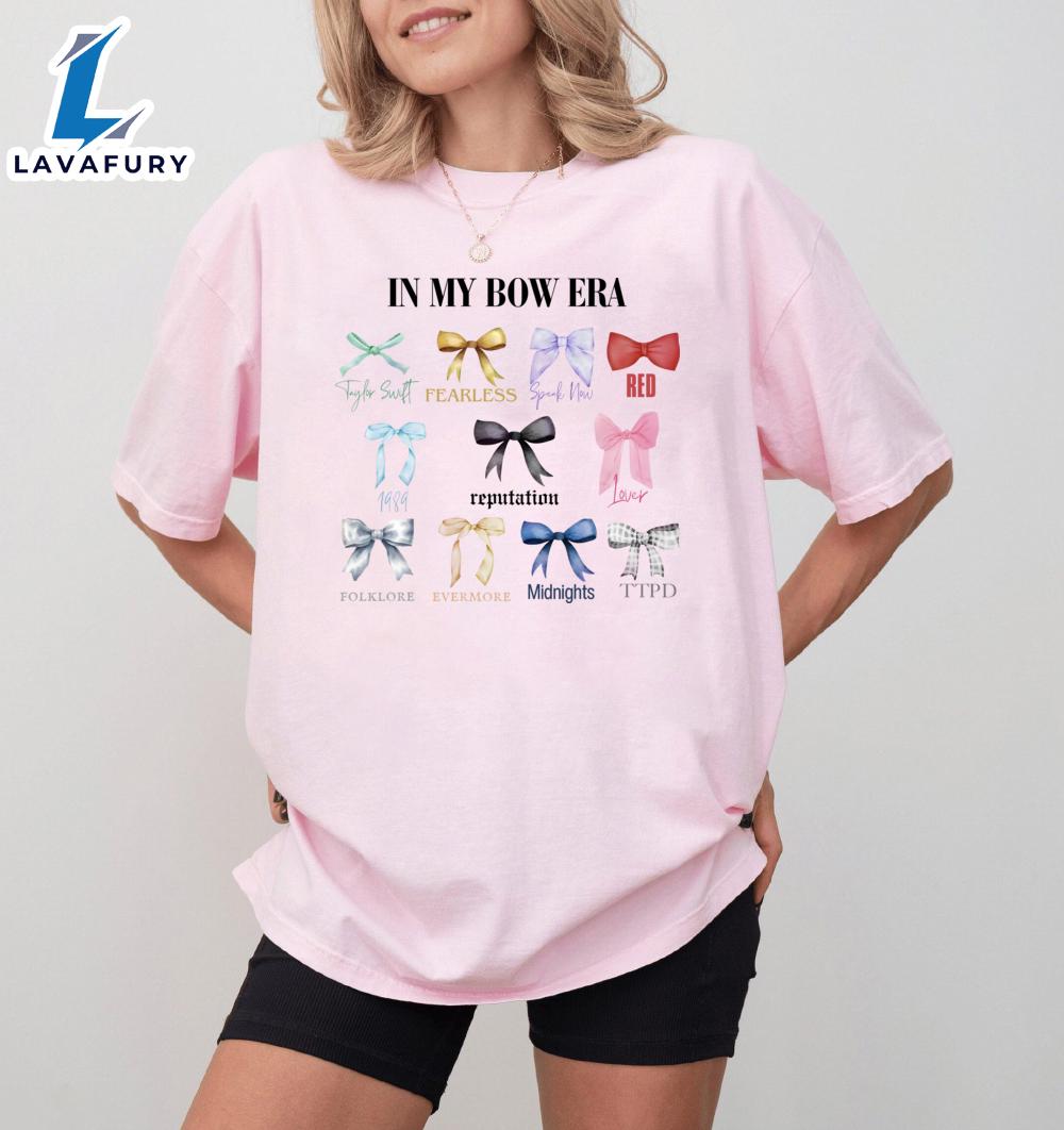 Taylor Swift Coquette Bow Eras Tour T Shirt For Fans Taylor Swift Coquette Bow Eras Tour T Shirt For Fans