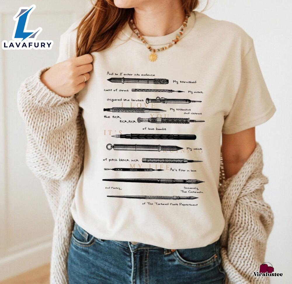 The Manuscript The Tortued Poets Department Taylor Swift Shirt For Fans The Manuscript The Tortued Poets Department Taylor Swift Shirt For Fans