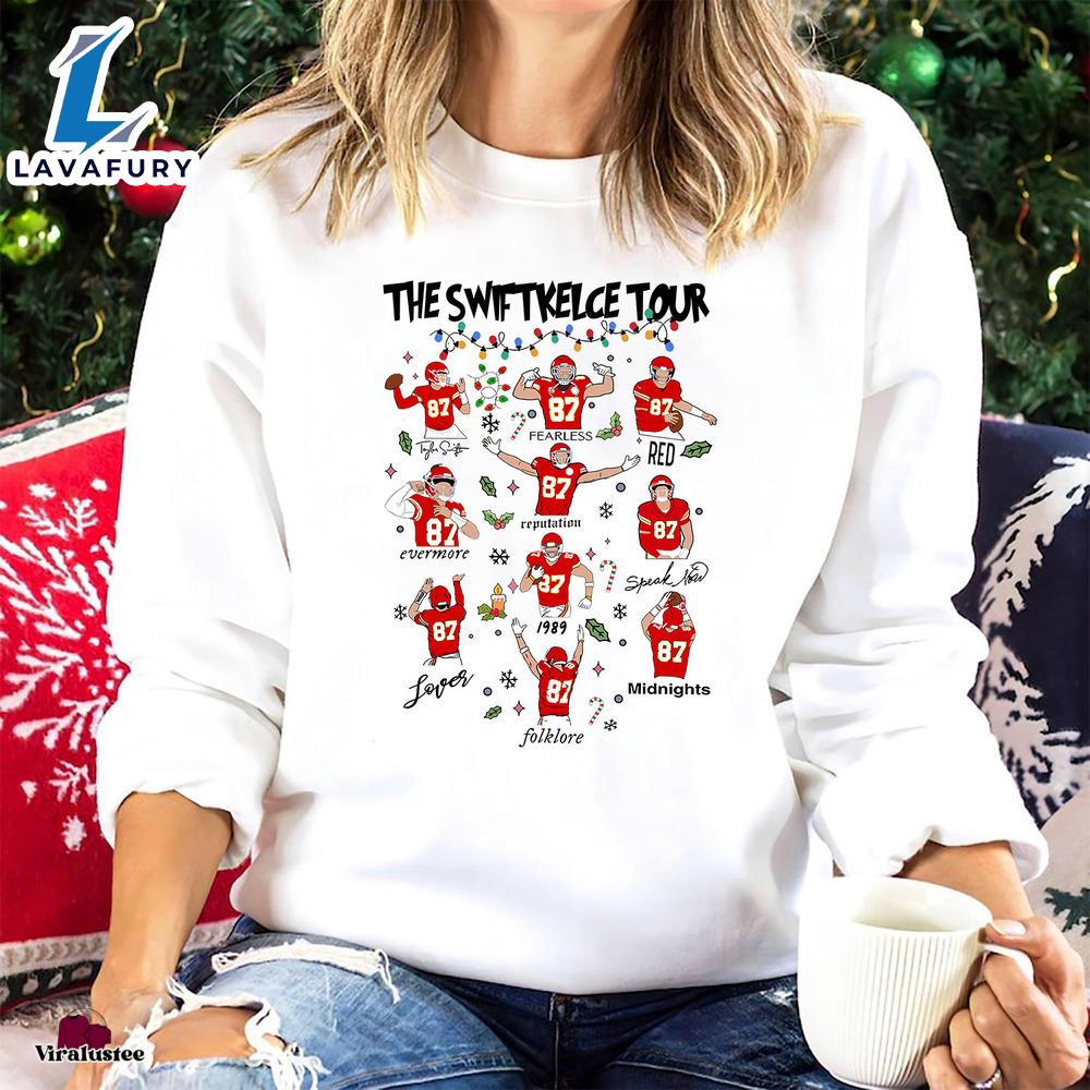 The SwiftKelce Tour Sweatshirt For Fans The SwiftKelce Tour Sweatshirt For Fans