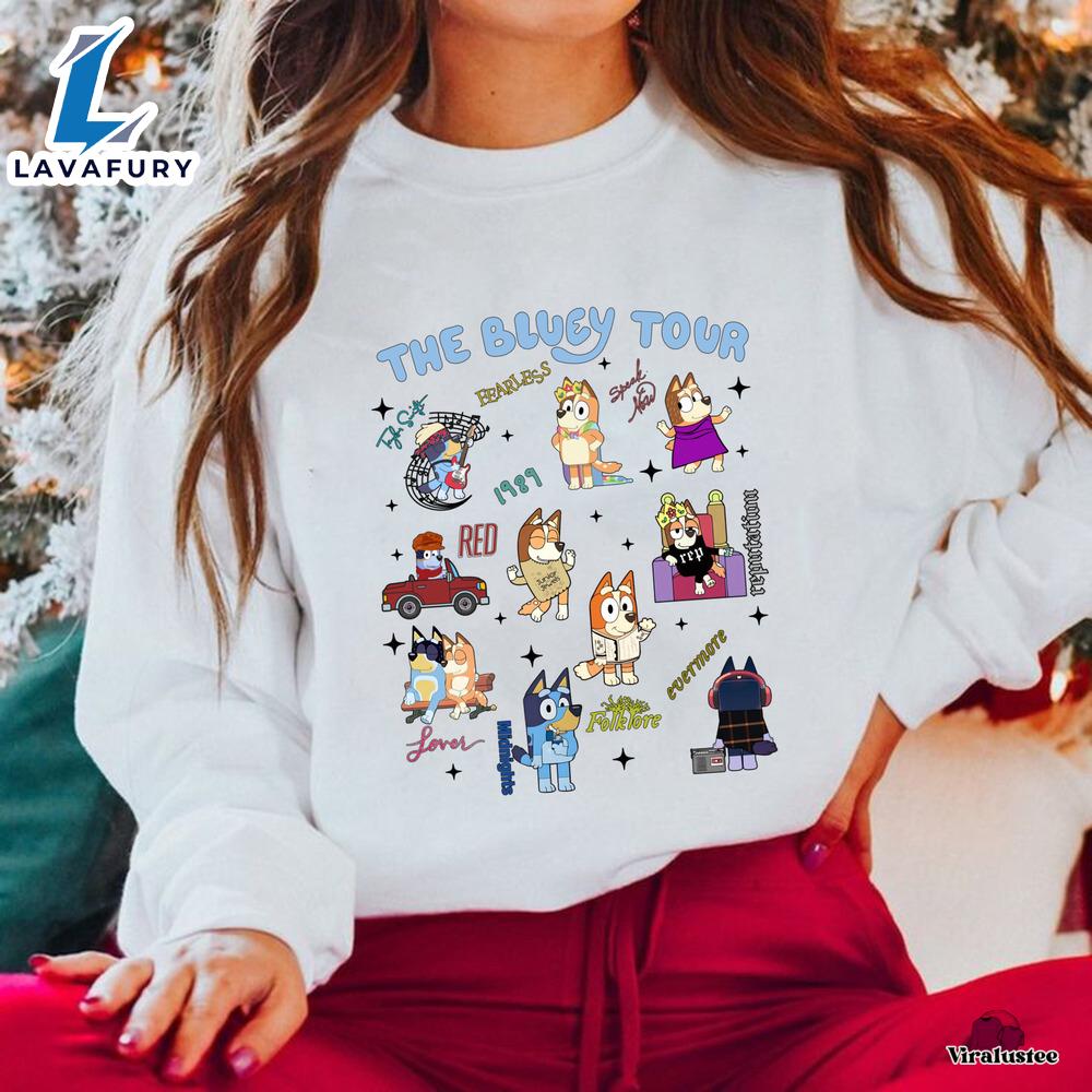 The TL Blueyy Crewneck Sweatshirt For Fans The TL Blueyy Crewneck Sweatshirt For Fans