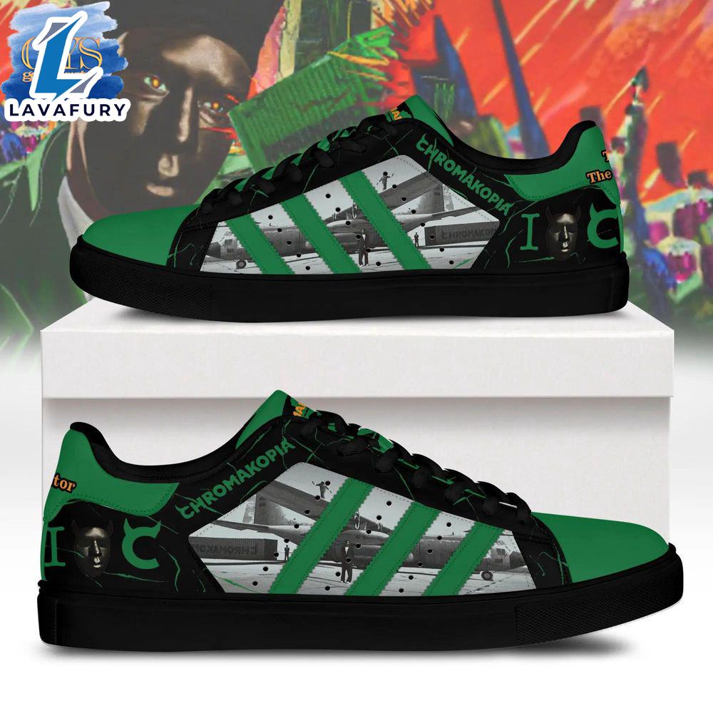 Tyler The Creator Chromakopia Limited Edition Stan Smith Shoes For Fans Tyler The Creator Chromakopia Limited Edition Stan Smith Shoes For Fans