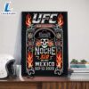 UFC Noche UFC 320 MMA Addict Arena Guadalajara Mexico On September 13th 2025 Poster Canvas