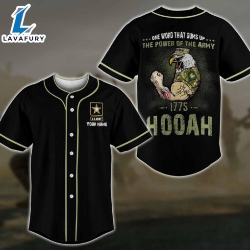 US Army Military Baseball Shirt, Custom Shirt, Military Gifts