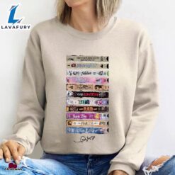 Vintage Taylor Swift Album As Books Sweatshirt For Fans
