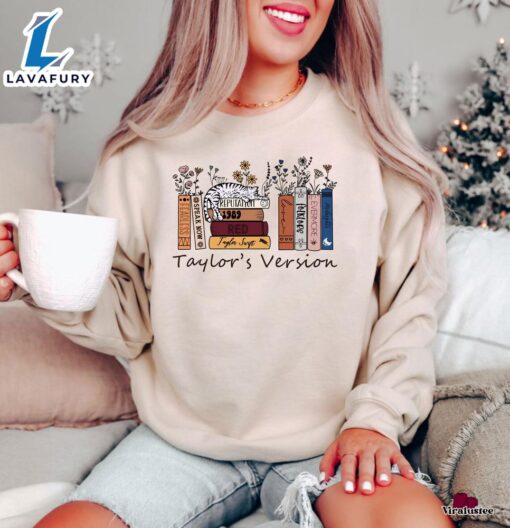 Vintage Taylor Swift Eras Tour Album Taylor’s Version Sweatshirt For Fans