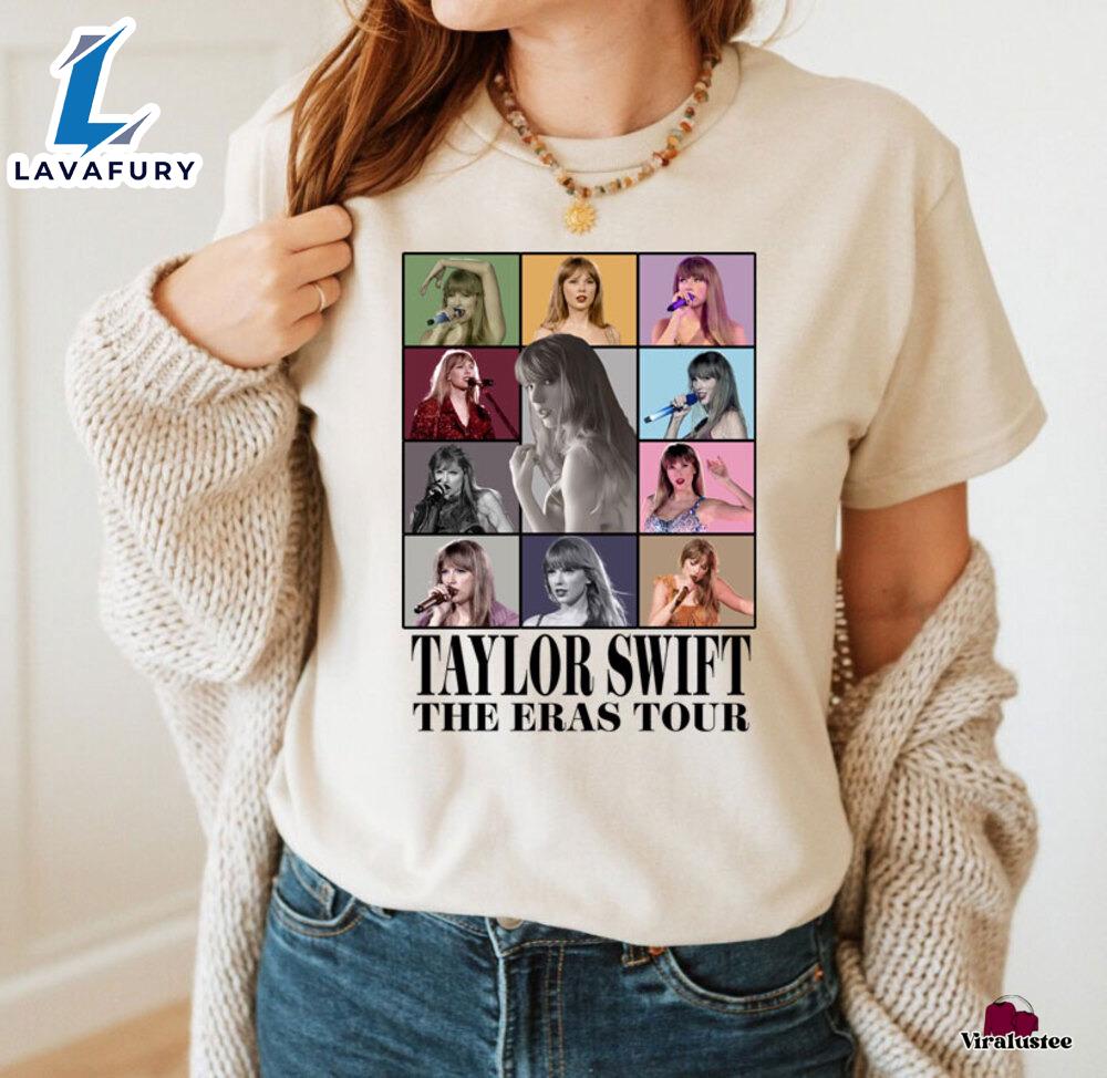 Vintage Taylor Swift Eras Tour Shirt For Fans Vintage Taylor Swift Eras Tour Shirt For Fans