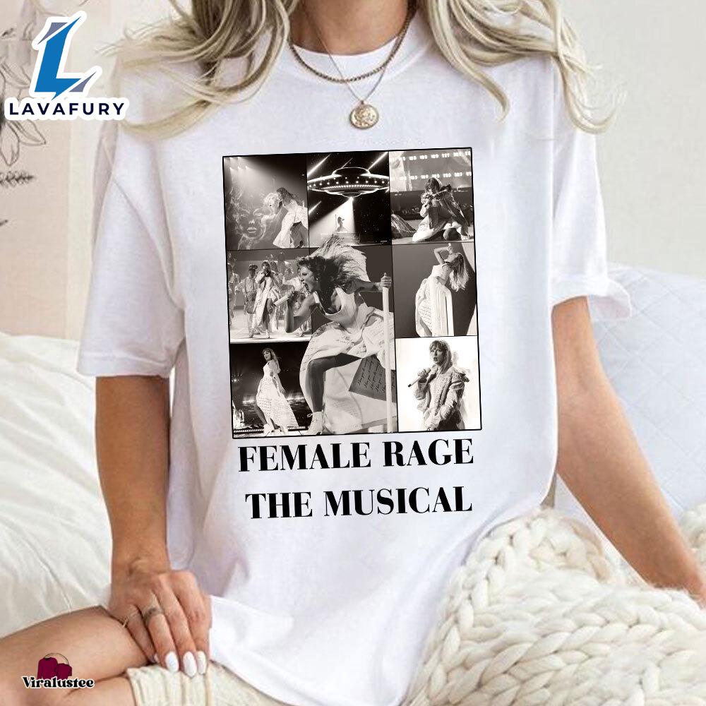 Vintage Taylor Swift Female Rage The Musical T Shirt For Fans Vintage Taylor Swift Female Rage The Musical T Shirt For Fans