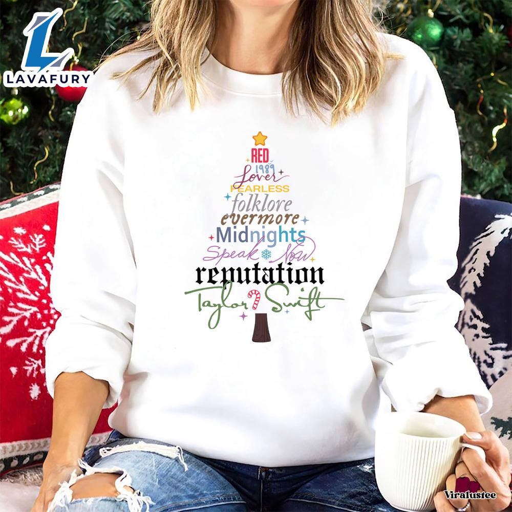 Vintage Taylor's Version Eras Tour Album Sweatshirt For Fans Vintage Taylor's Version Eras Tour Album Sweatshirt For Fans
