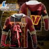 Washington Commanders NFL Custom Name 3D Hoodie Teams Shirt For Fans Gift Sport 5 Washington Commanders NFL Custom Name 3D Hoodie Teams Shirt For Fans