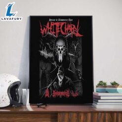 Whitechapel Hymns In Dissonance 2025 Tour With Special Guests 200 Stab Wounds Brand Of Sacrifice And Alluvial Poster Canvas