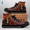 Acdc Rock Band, Acdc Fiery Evil Shoes, Acdc High Top Canvas Shoes