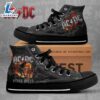 Acdc Rock Band, Acdc Hell Bells Shoes , Acdc High Top Canvas Shoes