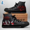 Acdc Rock Band, Acdc High Voltage Evil Shoes, Acdc High Top Canvas Shoes