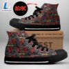 Acdc Rock Band, Acdc Power Up Black Shoes, Acdc High Top Canvas Shoes