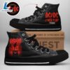 Acdc Rock Band, Acdc Pwr Up , Acdc High Top Canvas Shoes