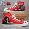 Acdc Rock Band, Acdc Summer Vacation Tour , Acdc High Top Canvas Shoes
