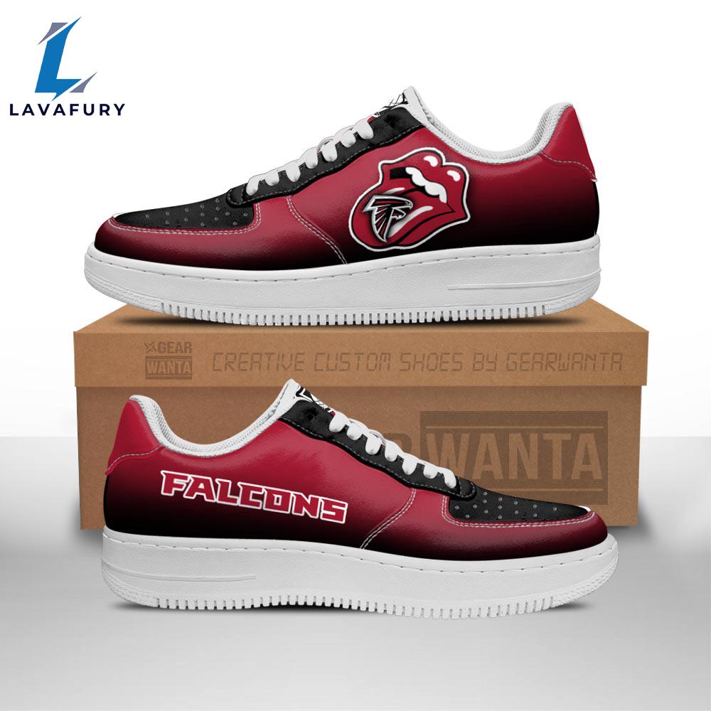 Atlanta Falcons Air Sneakers Custom Force Shoes Sexy Lips For Fans NFL Shoes Atlanta Falcons Air Sneakers Custom Force Shoes Sexy Lips For Fans NFL Shoes