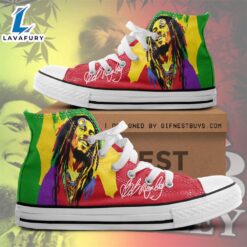 Bob Marley Colorful Shoes, Bob…