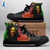 Bob Marley Portrait, Bob Marley High Top Canvas Shoes, Bob Marley Fan For Fans 2 Bob Marley Portrait, Bob Marley High Top Canvas Shoes, Bob Marley Fan