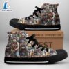Bruce Springsteen Album, Bruce Springsteen High Top Canvas Shoes For Fans 3 Bruce Springsteen Album, Bruce Springsteen High Top Canvas Shoes