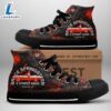 Bruce Springsteen E Street Band Red Shoes, Bruce Springsteen High Top Canvas Shoes For Fans 3 Bruce Springsteen E Street Band Red Shoes, Bruce Springsteen High Top Canvas Shoes