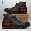 Bruce Springsteen E Street Band World Tour, Bruce Springsteen High Top Canvas Shoes For Fans 2 Bruce Springsteen E Street Band World Tour, Bruce Springsteen High Top Canvas Shoes
