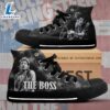 Bruce Springsteen The Boss, Bruce Springsteen High Top Canvas Shoes , Bruce Springsteen Fan