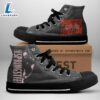 Bruce Springsteen X E Street Band Black Shoes, Bruce Springsteen High Top Canvas Shoes For Fans 3 Bruce Springsteen X E Street Band Black Shoes, Bruce Springsteen High Top Canvas Shoes