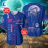 Buffalo Bills Horror Movie Personalized Baseball Jersey - Gift For Halloween 3 Buffalo Bills Horror Movie Personalized Baseball Jersey