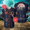 Chicago Bears Horror Movie Personalized Baseball Jersey - Gift For Halloween 2 Chicago Bears Horror Movie Personalized Baseball Jersey