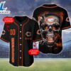 Chicago Bears NFL Skull Logo Personalized Baseball Jersey - Gift For Halloween 2 Chicago Bears NFL Skull Logo Personalized Baseball Jersey