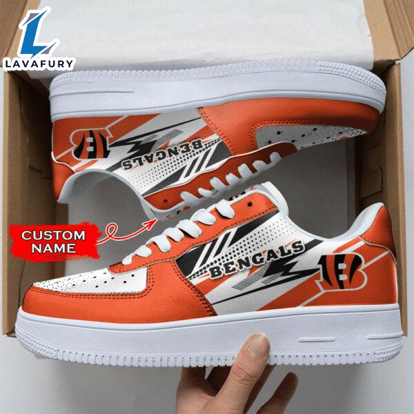 Cincinnati Bengals NFL Personalized Air Force 1 Shoes NFL Shoes Cincinnati Bengals NFL Personalized Air Force 1 Shoes NFL Shoes