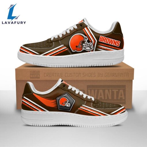 Cleveland Browns Air Sneakers Custom Force Shoes For Fans NFL Shoes
