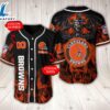 Cleveland Browns NFL Baseball Jersey Custom Name And Number - Gift For Halloween 2 Cleveland Browns NFL Baseball Jersey Custom Name And Number
