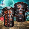 Custom Number And Name Cincinnati Bengals NFL Baseball Jersey - Gift For Halloween 3 Custom Number And Name Cincinnati Bengals NFL Baseball Jersey