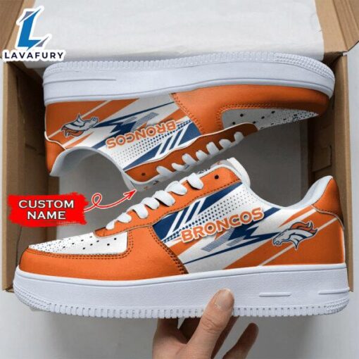 Denver Broncos NFL Personalized Air Force 1 Shoes NFL Shoes