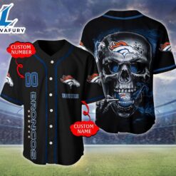 Denver Broncos NFL Skull Logo…