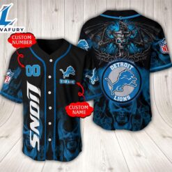 Detroit Lions NFL Baseball Jersey…