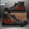 Elvis Presley Beaded Shoes, Elvis Presley High Top Canvas Shoes For Fans 3 Elvis Presley Beaded Shoes, Elvis Presley High Top Canvas Shoes