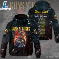 Rock Music 3D Windbreaker Jacket…