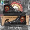Guns N' Roses Logo, Black Guns N' Roses Shoes, Guns N' Roses High Top Canvas Shoes