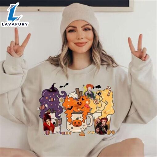 Hocus Pocus Coffee Sweatshirt, Hocus Pocus Sweatshirt, Cute Halloween Gift – Gift  For Halloween