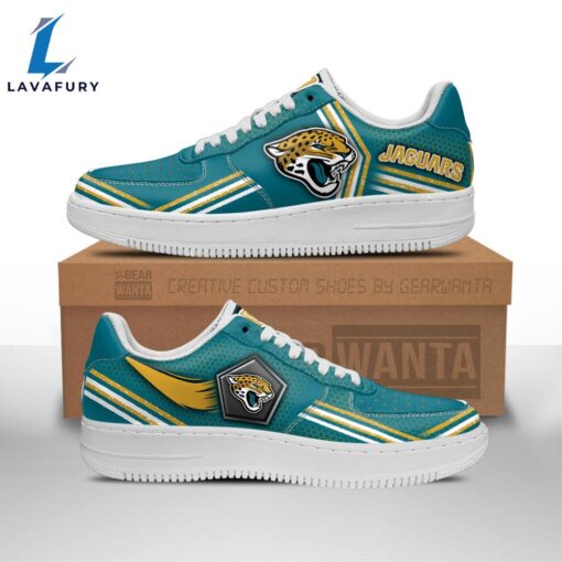 Jacksonville Jaguars Air Sneakers Custom Force Shoes For Fans NFL Shoes