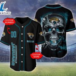 Jacksonville Jaguars NFL Skull Logo…