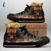 Kiss Band Fiery World Tour, Kiss Band High Top Shoes