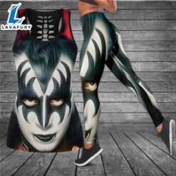 Kiss Band Hollow Tank Top…