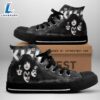 Kiss Band Members Black Shoes, Kiss Band High Top Shoes