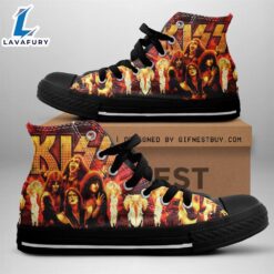Kiss Band Members Red Shoies,…