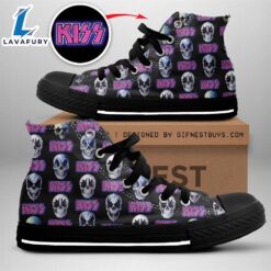 Kiss Band Skull Purple Shoes,…