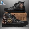 Kiss Band The Last Tour Ever, Kiss Band High Top Shoes